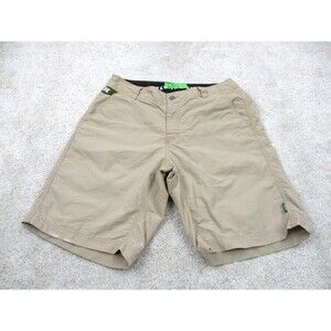 Howler Brothers Bros Shorts Adult 30 Brown Tan Hiking Camp Chino Casual Mens *
